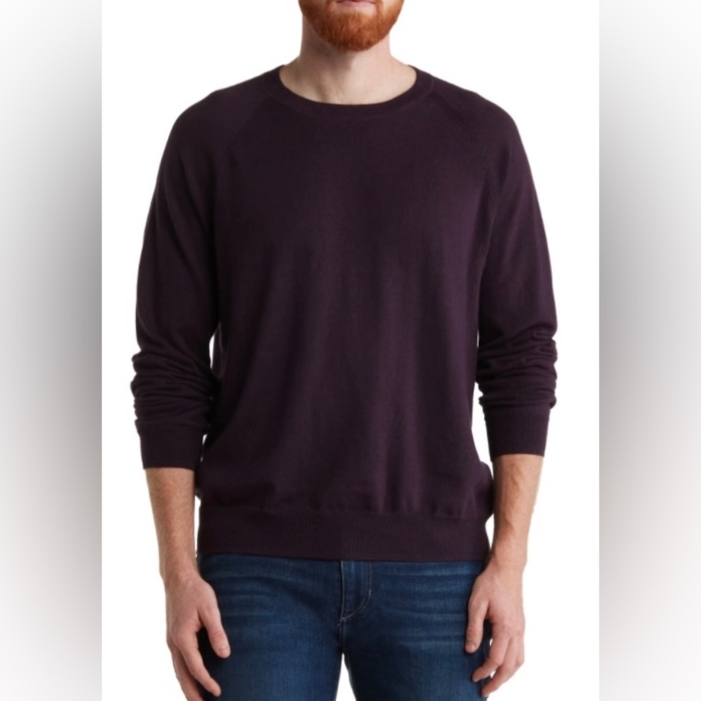 Long sleeve crew neck sweater